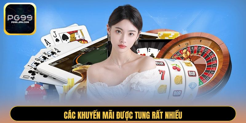 Các khuyến mãi được tung rất nhiều