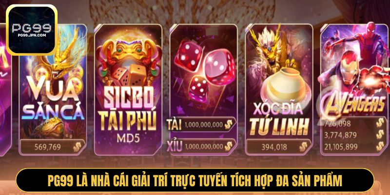 PG99 là nhà cái giải trí trực tuyến tích hợp đa sản phẩm